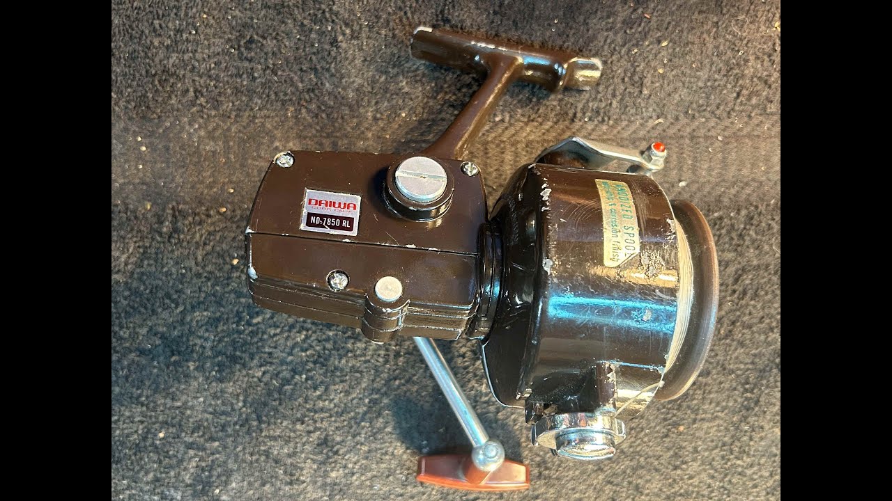 Daiwa 7850RL -- Service and Lubrication -- Young Martin's Reels 