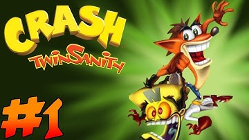 Crash Twinsanity (PS2) Playthrough - Part 1 - Somco Gaming