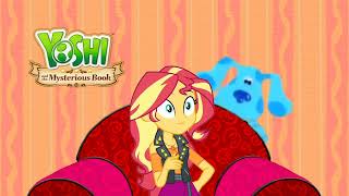Blues Clues And Sunset Shimmer Thinking Time - Wsspgiblftny
