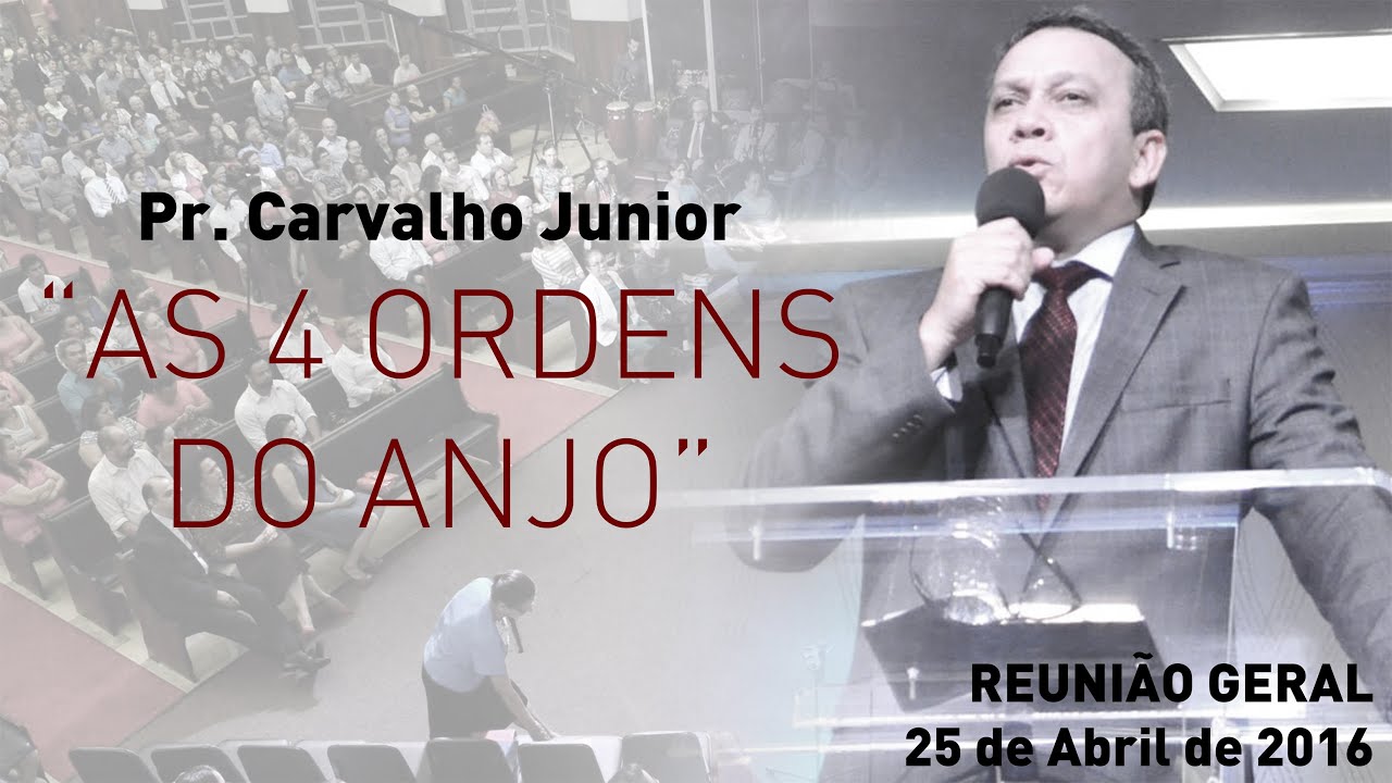 deus şapka Pastor Carvalho Junior - As 4 ordens do Anjo