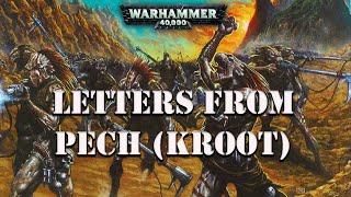 Warhammer 40k lore Letters from Pech On Kroot society and Biology