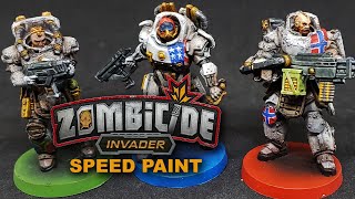 Zombicide Invader painting: The Marines