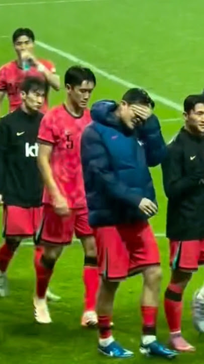 Kim Minjae leaving the pitch after the game | South Korea 0-5 Brazil