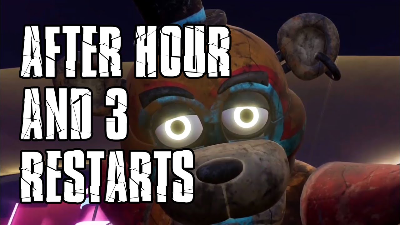 I got it after hours and 3 restarts | Best FNAF Video - YouTube