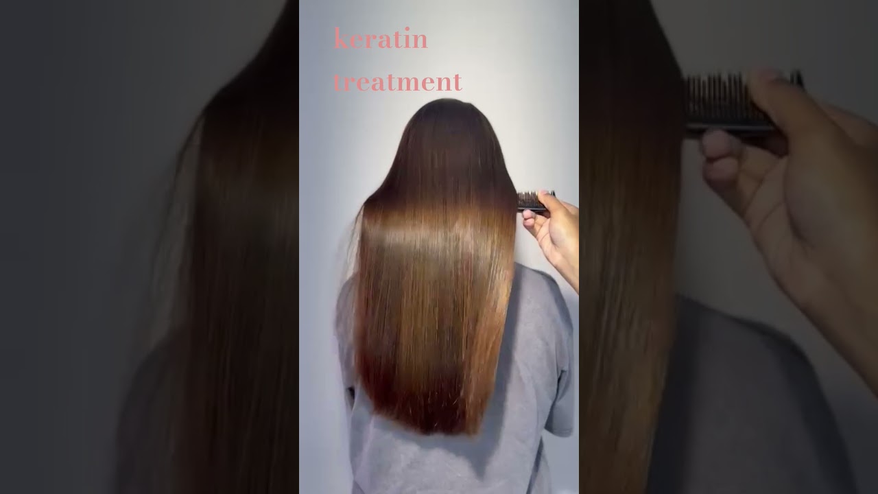 keratin treatment #hairtok #hairtransformation #hairstyles #videoshorts