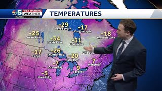 Video: Bitter cold settles in (1-20-25)