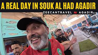 7000 Stalls! My Full Day at Souk Al Had Agadir Morocco