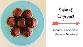 Double Chocolate Banana Muffins!