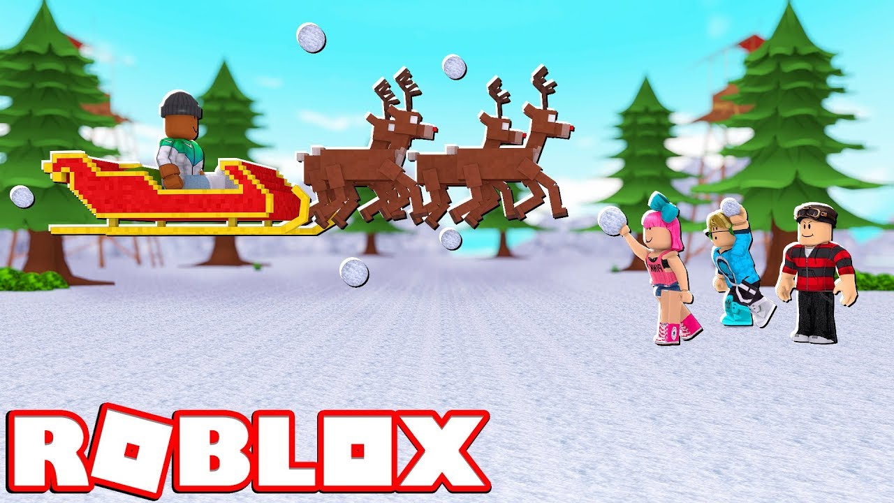 Riding Santa S Sleigh Roblox Snow Shoveling Simulator Youtube - roblox homw to get santas backpack snow shoveling simulator