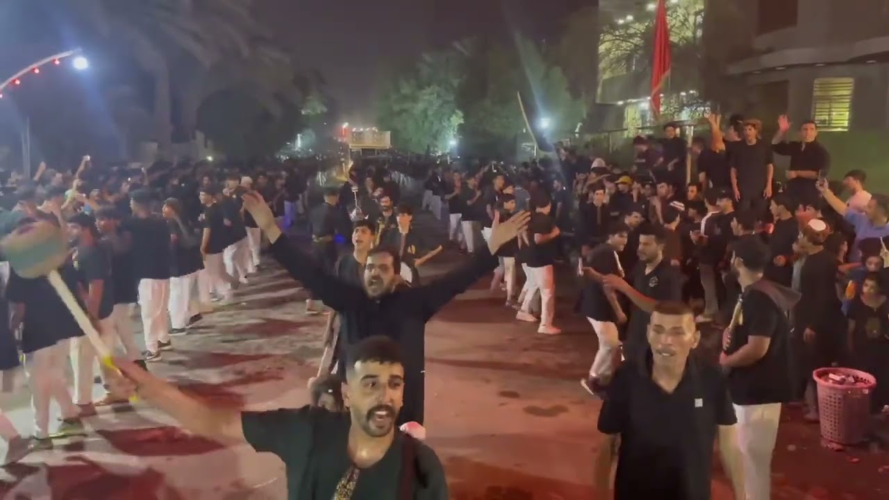 عزاء الزنجيل اليوم الثالث من محرم منطقة الشعلة (الاخير) الرادود علي الدبيسي