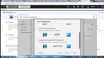 Set Port Trunking LACP (802.3ad) on QNAP