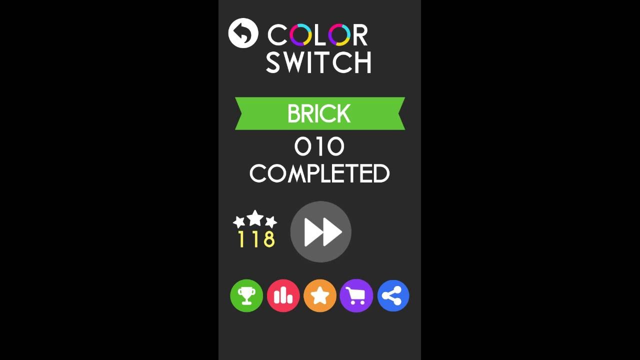 Color Switch - BRICK levels 1-10 | Gameplay and Commentary | Best game mode ever !