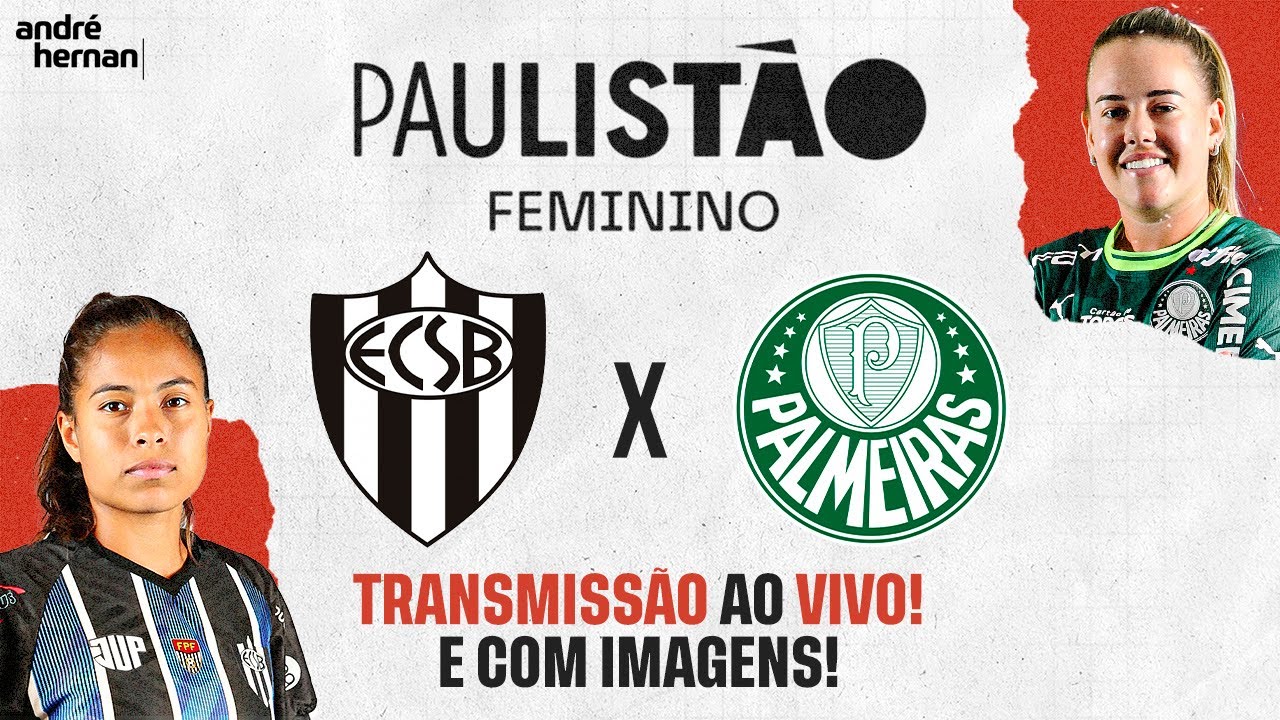 PALMEIRAS X SÃO BERNARDO AO VIVO ONLINE COM IMAGENS GRÁTIS HOJE