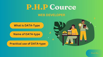 PHP Tutorial- Data Types in PHP|| Integer, float, string, array, object, Null, Boolean .@coding..