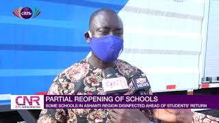 Some Schools in Ashanti Region disinfected ahead of Students' return  | Citi Newsroom