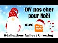 Diy de nol pas cher avec temu  cadeaux faits maison  de la couture mais pas que   by popo