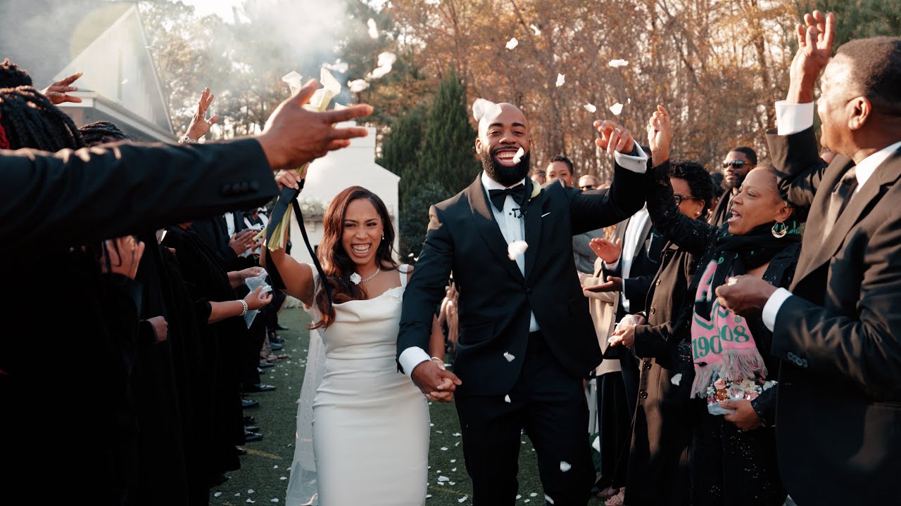 "Dr. & Dr. Forever! A Heartfelt Wedding Film of Two Black Dentists at The Bradford NC 💕