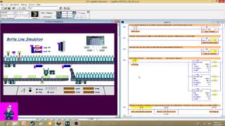 Programación de Botle Line  Simulator - Proyecto - Logixpro
