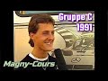 Gruppe C 1991 Magny-Cours Highlights Michael Schumacher Mercedes-Benz C291 Günther Schäfer Eurosport