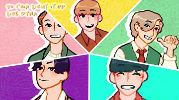 BTS "Dynamite" - Fan Animated Music Video