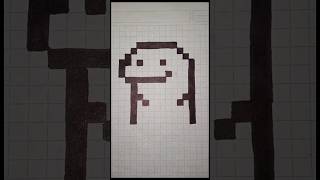 Dibujo de flork en pixelart #flork #pixelarthandmade #pixelados #dibujos_animados #pixelart