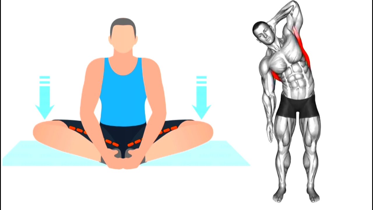 Full body stretch Relax and improve your body's range of motion