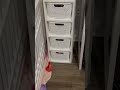 Shelf in Rattan Design with 4 Baskets