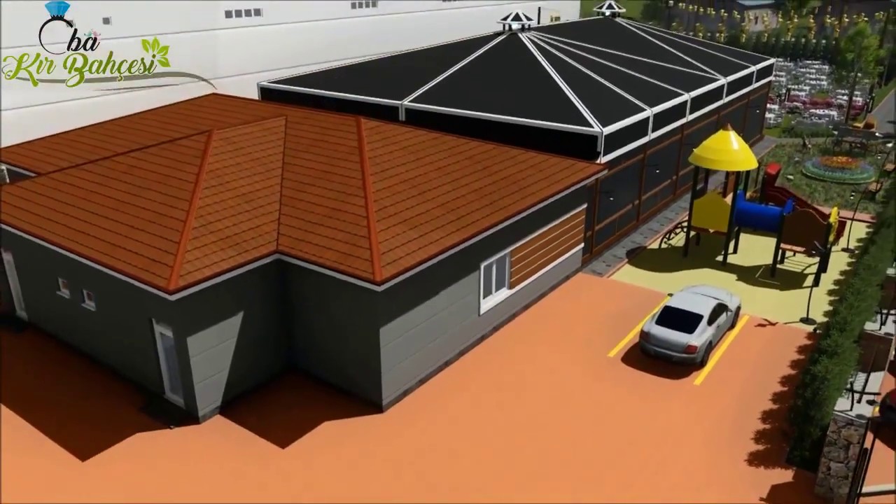 Düğün Salonu Kır Düğünü Proje Örneği (Ayrıntılı)