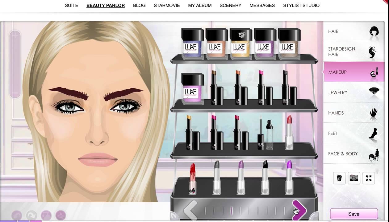 Stardoll Makeup Cara Delevingne 