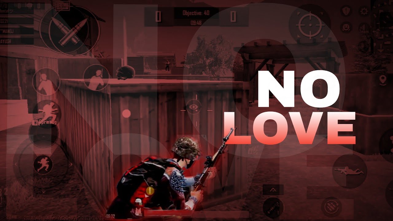 NO LOVE × BGMI || TDM !!!😱