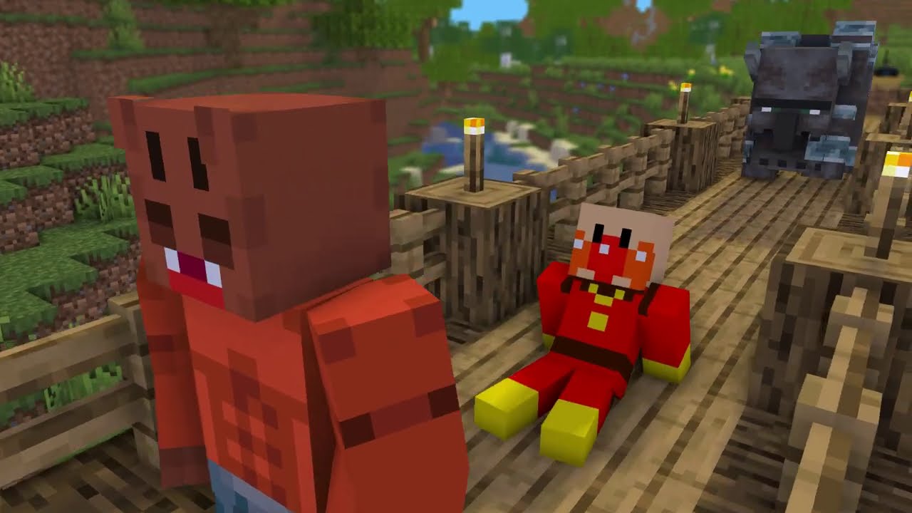 マイクラアニメ ラベジャーは危険【リメイク】