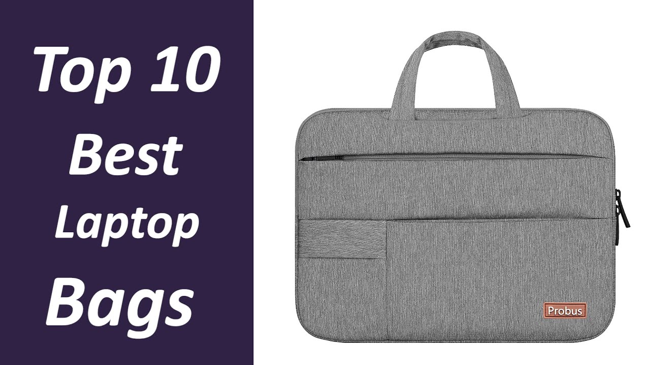 Top 10 Best Laptop Bags In India backpack YouTube