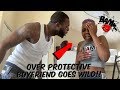 CRAZY BLACK EYE PRANK ON BOYFRIEND!!