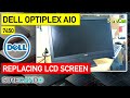 Dell OptiPlex 7450 AIO All In One Series Complete Disassembly Replacing LED LCD Screen