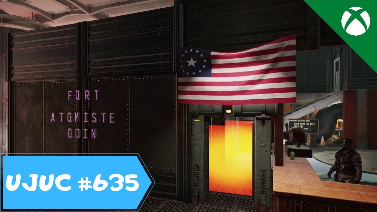 UJUC 635 :  LE FORT ATOMISTE-ODIN - Ensemble on visite un CAMP