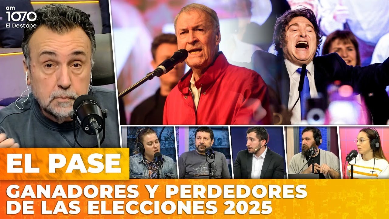 💥 GANADORES Y PERDEDORES: ¿Por qué la gente votó a La Libertad Avanza? | El Pase con Roberto Navarro