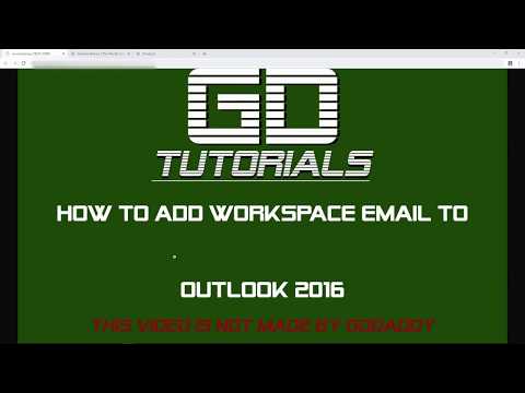 How to Install | connect | set up Godaddy Workspace email to Outlook