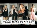 work week in my life nyc | what I wear to work, prepping for the move, and starting fresh!