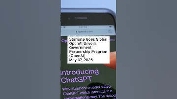 Stargate Goes Global: OpenAI Unveils Government Partnership Program #OpenAI #Stargate #AI #NVDA