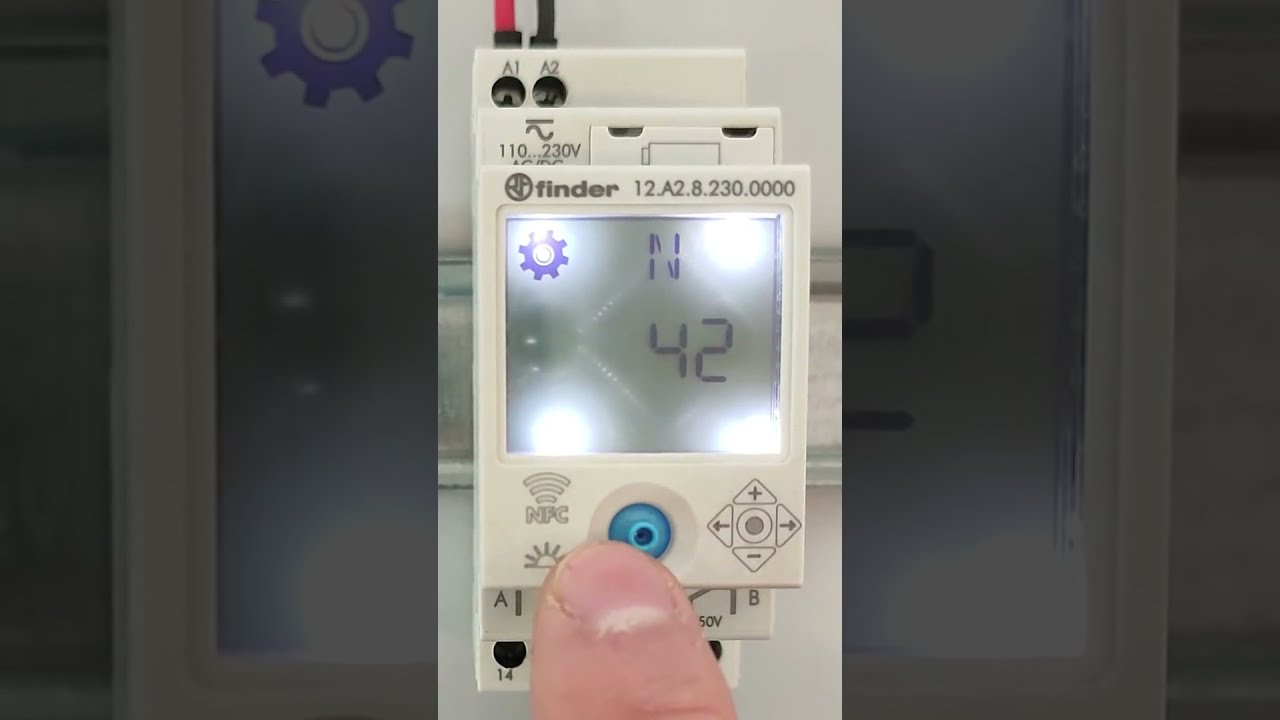 Configuración de fecha y hora, interruptor horario 12.A2