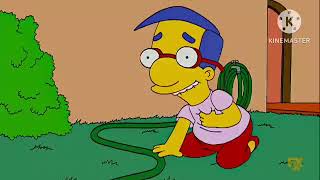 milhouse and bart prank Lisa with spider 🕷