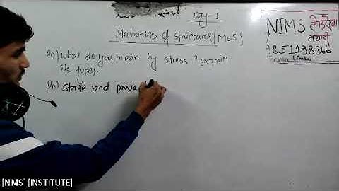 Mechanics of structure day-1 (Season -3) #civil#mechanics#pscnepal#subengineer#stress#strain