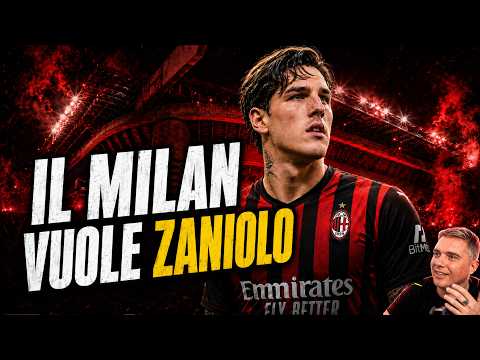 Video CALCIOMERCATO MILAN: ZANIOLO NEL MIRINO! OCCASIONE VERA O RISCHIO?