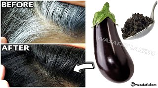 with only 2 ingredients, remove your gray hair permanently and naturally