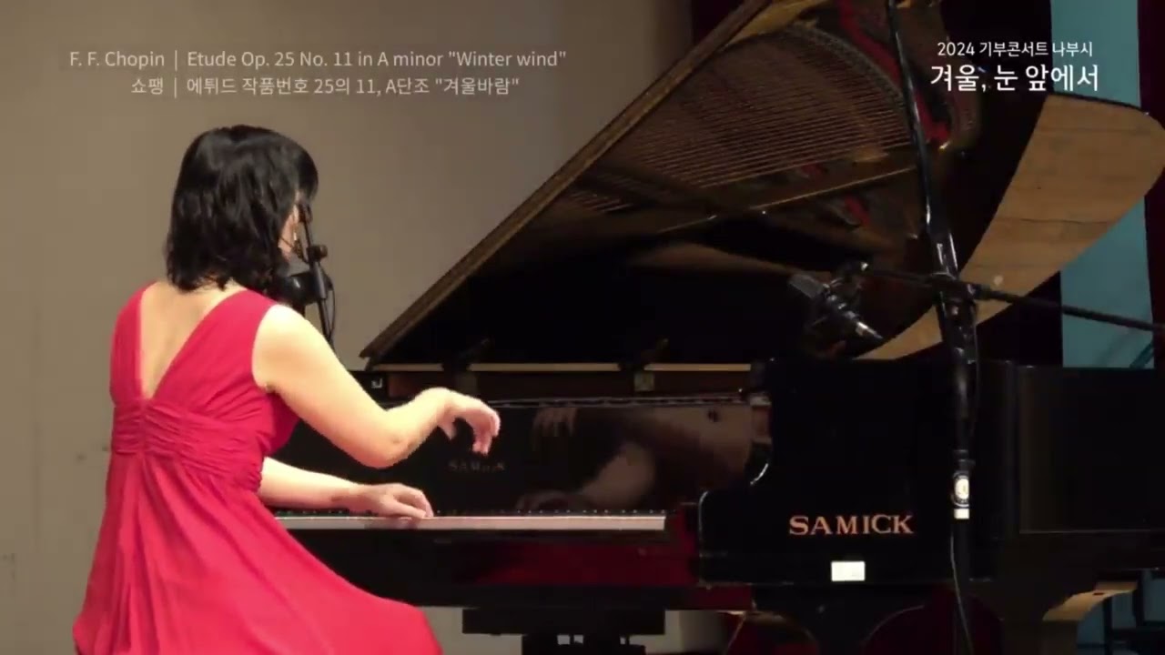 쇼팽 에튀드 '겨울바람' / Chopin Étude Opus 25 No. 11, “Winter Wind” in A Minor