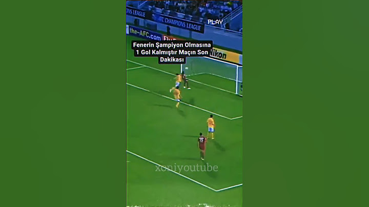 Fenerbahçe'nin Şampiyon Olmasına Son 1 Gol Kalmıştır... #shorts