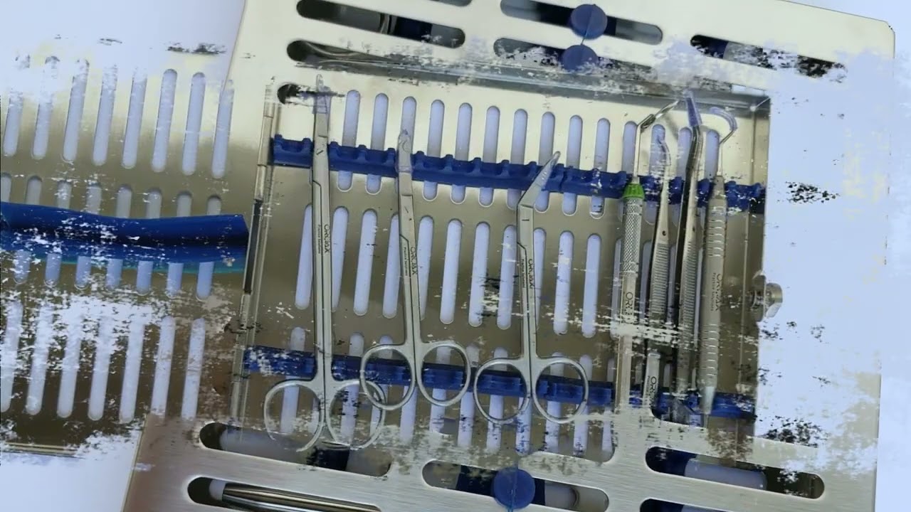 Microsurgical Suture Removal Student Practice Kit Tissue Trimming Surgery Tools