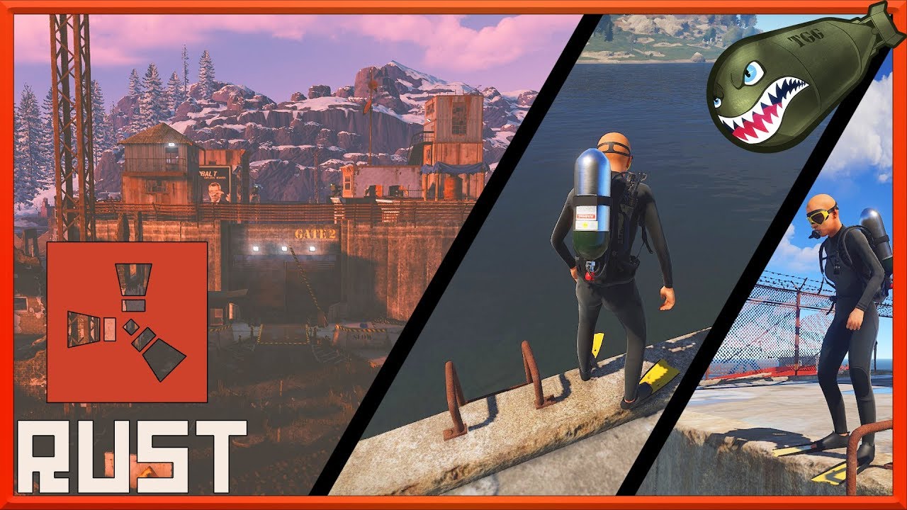 Rust What's Coming Diving Mask, Flippers, Tank & Wetsuit, Scientist Compound 127 (Rust