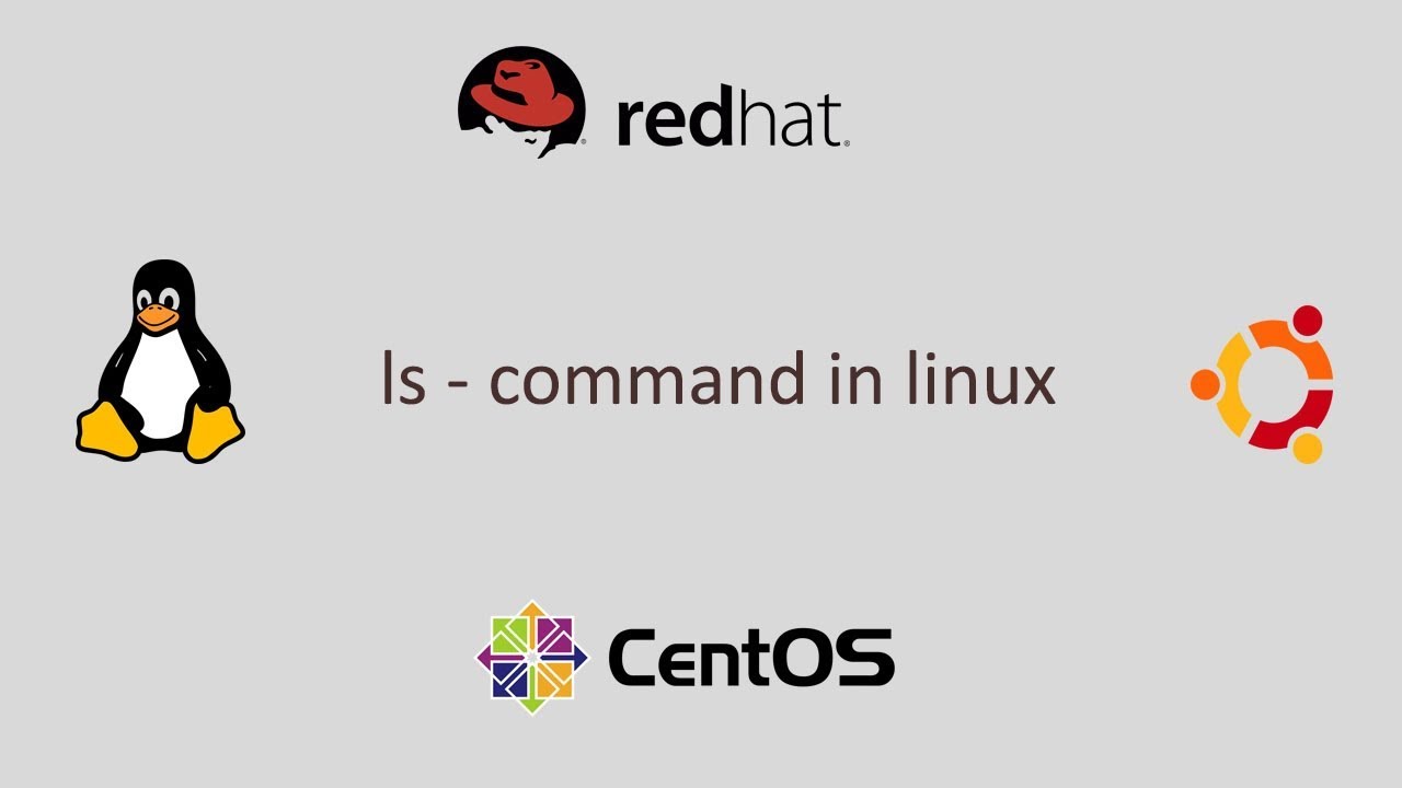 ls command in linux by RHCSA Tutorials - YouTube