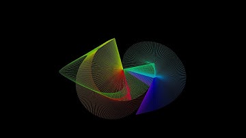 500 Double Pendula, 0.01° Initial Separation | Chaos & The Butterfly Effect | Physics Simulations